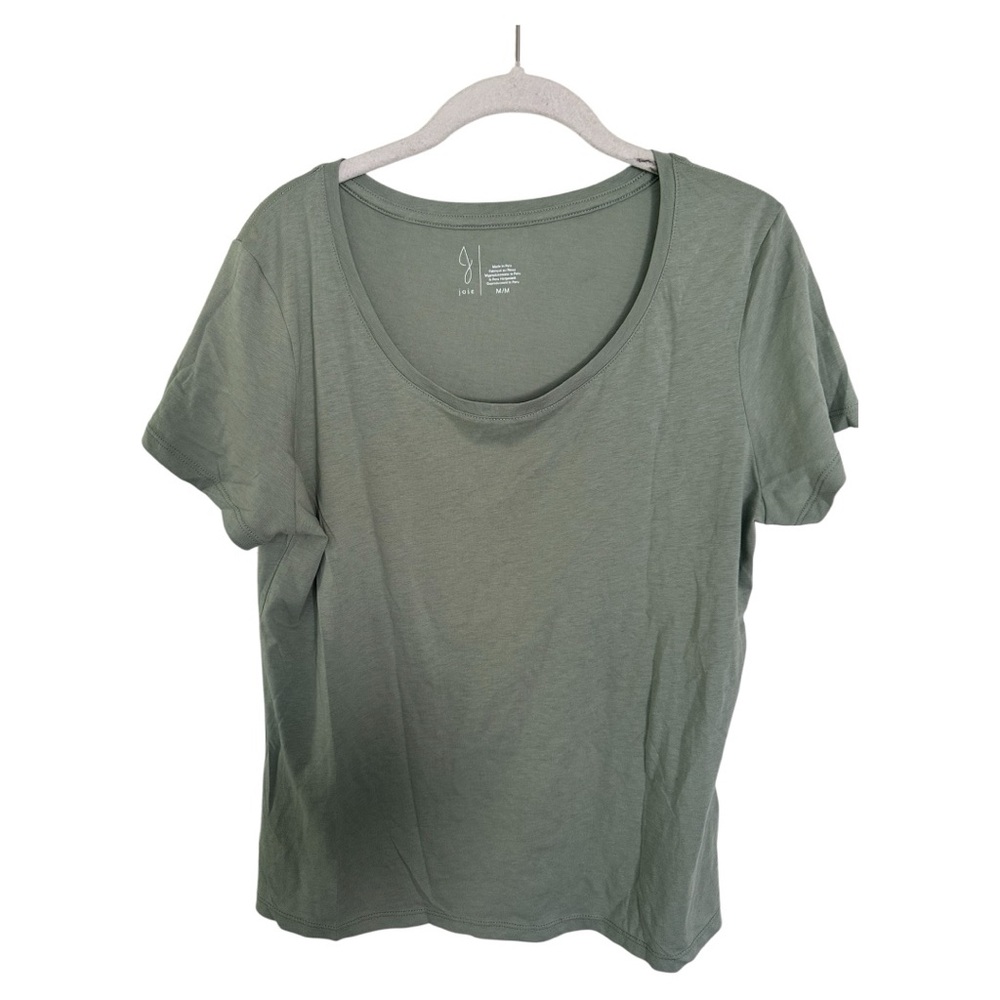 Joie Olive Short Sleeve women’s Tee cotton blend size M